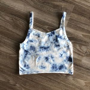 Tie Die Crop Top